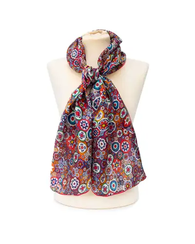 Scarves Fox and Chave Renaissance Murano Glass Silk Habotai Scarf £32.00