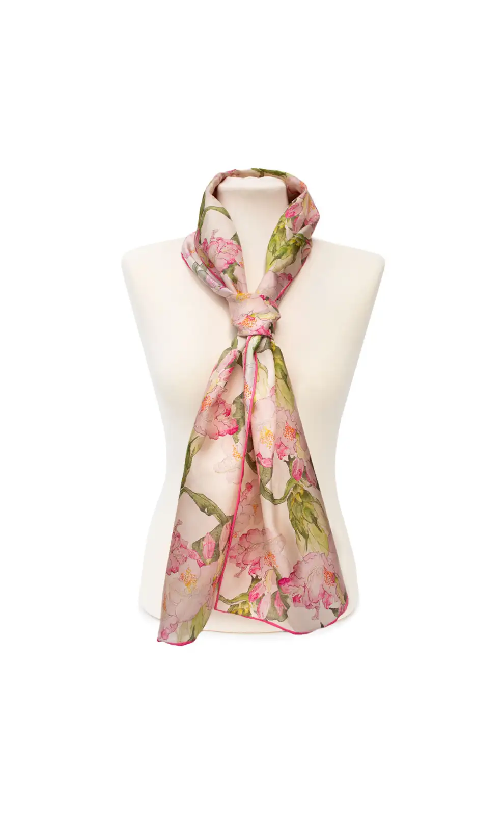Scarves Fox and Chave Mackintosh Rhodedendron Silk Habotai Scarf £32.00