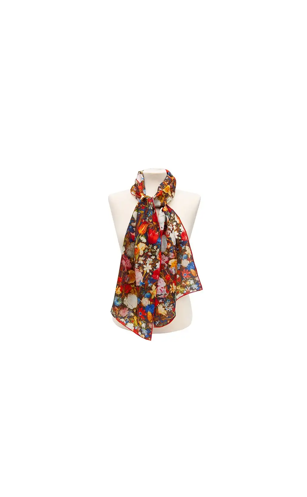 Scarves Fox and Chave Van Brueghel Silk Habotai Scarf £32.00