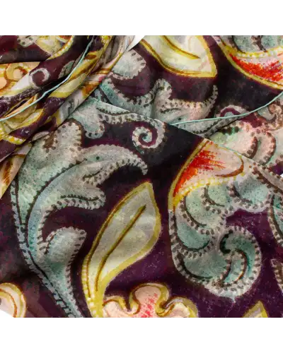 Scarves Fox and Chave Renaissance Jewel Silk Habotai Scarf £37.00