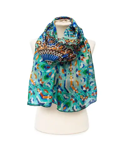 Scarves Fox and Chave Marrakesh Silk Habotai Scarf £37.00