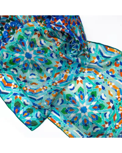 Scarves Fox and Chave Marrakesh Silk Habotai Scarf £37.00