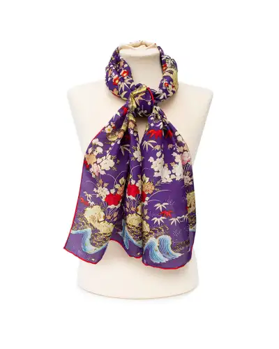 Scarves Fox and Chave Kimono Crêpe De Chine Scarf £34.00