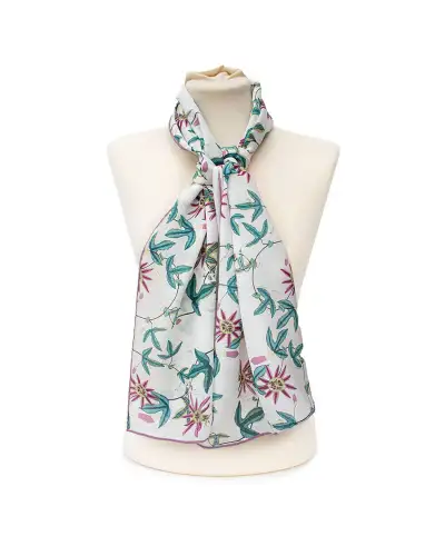 Scarves Fox and Chave Passiflora Crêpe De Chine Scarf £34.00