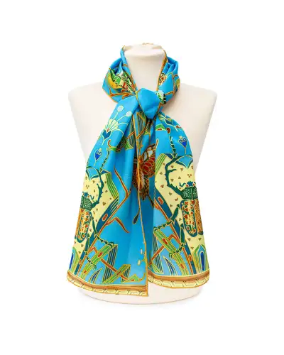 Scarves Fox and Chave Ornate Dresser Crêpe De Chine Scarf £34.00