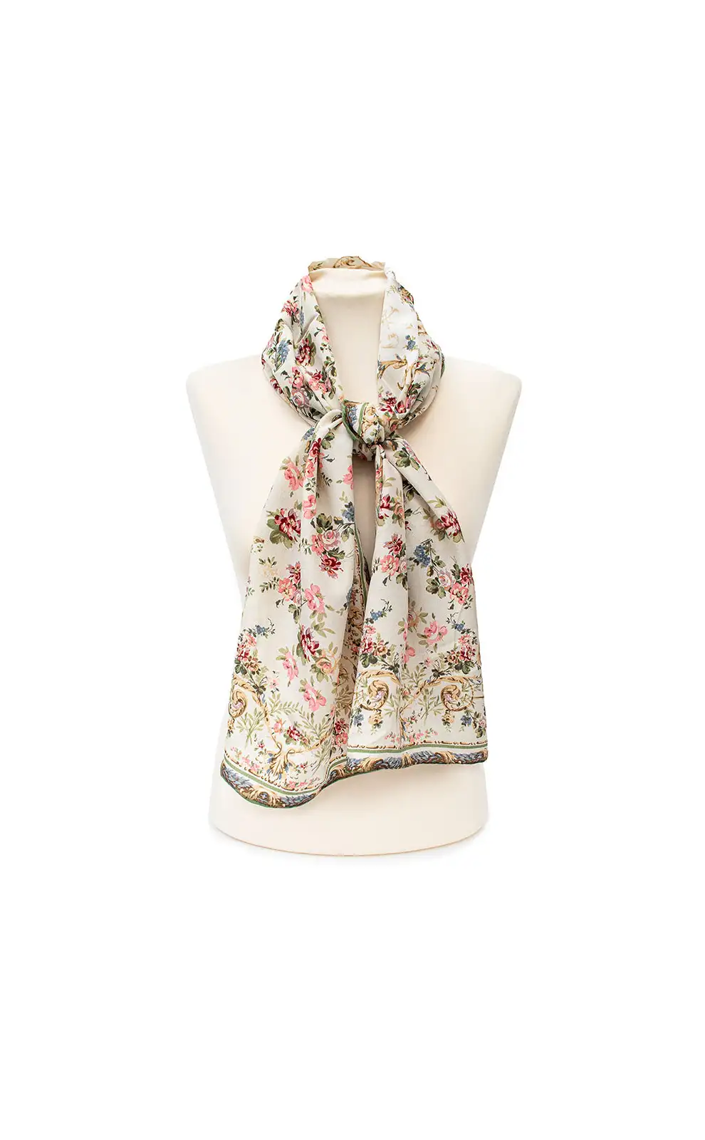 Scarves Fox and Chave Aubusson Crêpe De Chine Scarf £34.00
