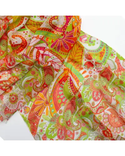 Scarves Fox and Chave Indian Bright Modal Scarf £19.00