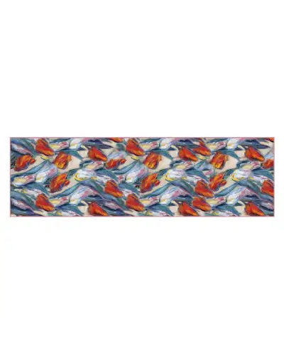 Scarves Fox and Chave Monet Tulips Chiffon Scarf £52.00