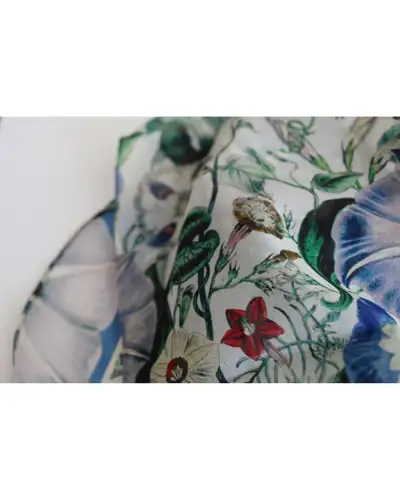 Scarves Fox and Chave Morning Glory Silk Chiffon Scarf £39.00