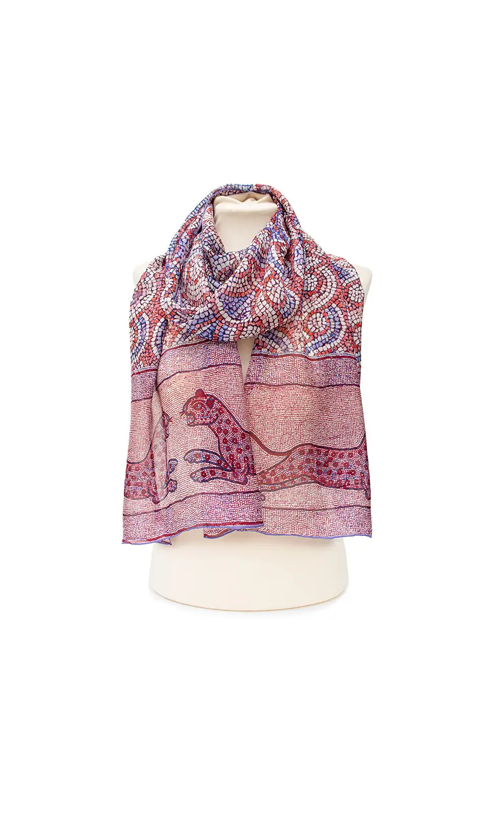 Scarves Fox and Chave Ancient Lands Chiffon Scarf-FC-24-239 £39.00