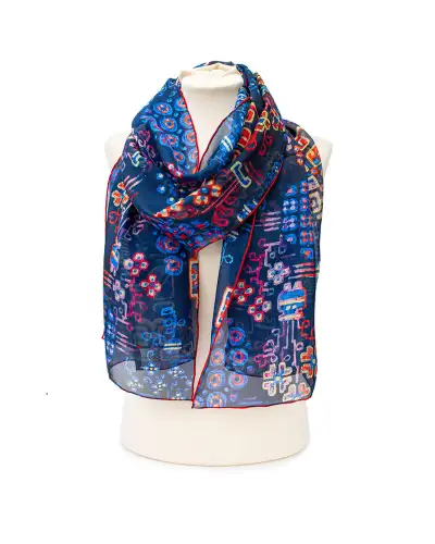 Scarves Fox and Chave Asia Silk Chiffon Scarf £39.00