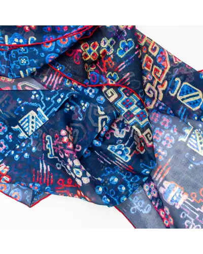 Scarves Fox and Chave Asia Silk Chiffon Scarf £39.00