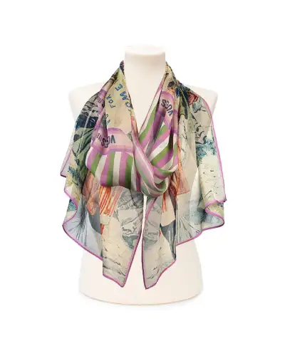 Scarves Fox and Chave Votes For Women Silk Chiffon Scarf £39.00