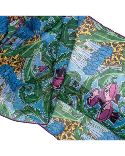 Scarves Fox and Chave Napier Thistle Chiffon Scarf £39.00