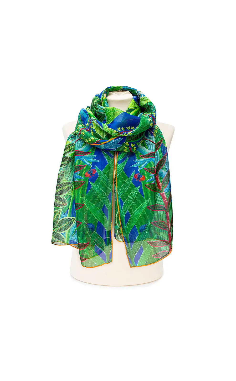Scarves Fox and Chave Vegetation Chiffon Scarf £39.00