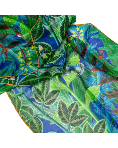Scarves Fox and Chave Vegetation Chiffon Scarf £39.00