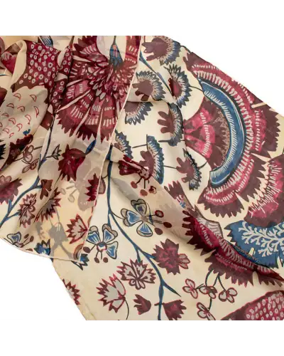 Scarves Fox and Chave Palampore Chiffon Scarf £39.00