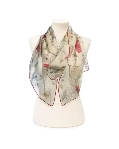 Scarves Fox and Chave Kilburn Floral Chiffon Scarf £39.00