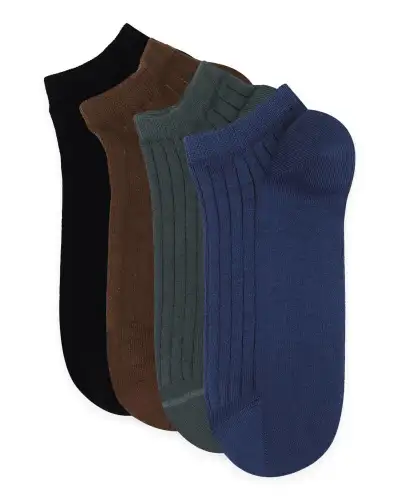 Men PEPER HAROW 4 Pack Essential Mens Trainer Socks - Neutral £33.00