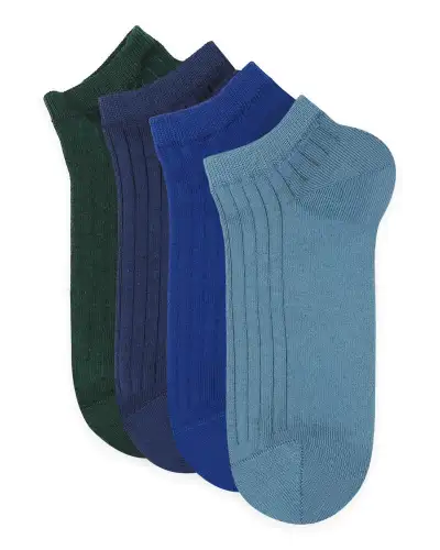Men PEPER HAROW 4 Pack Essential Mens Trainer Socks - Azure £33.00