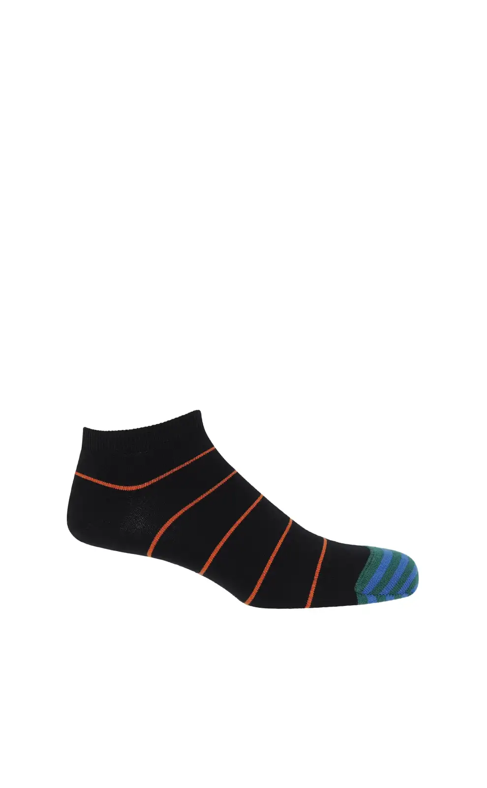 Men PEPER HAROW Thin Stripe Mens Trainer Socks - Black £13.00