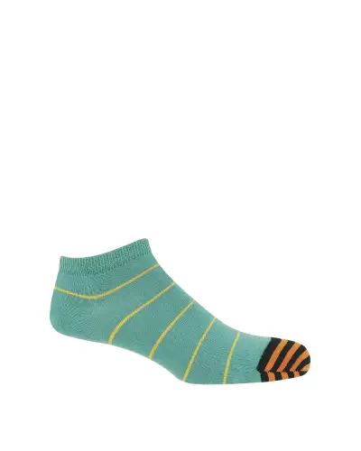 Men PEPER HAROW Thin Stripe Mens Trainer Socks - Teal £13.00