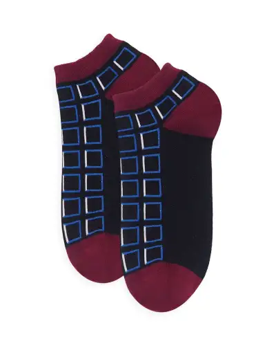 Men PEPER HAROW Cube Mens Trainer Socks - Black £12.00
