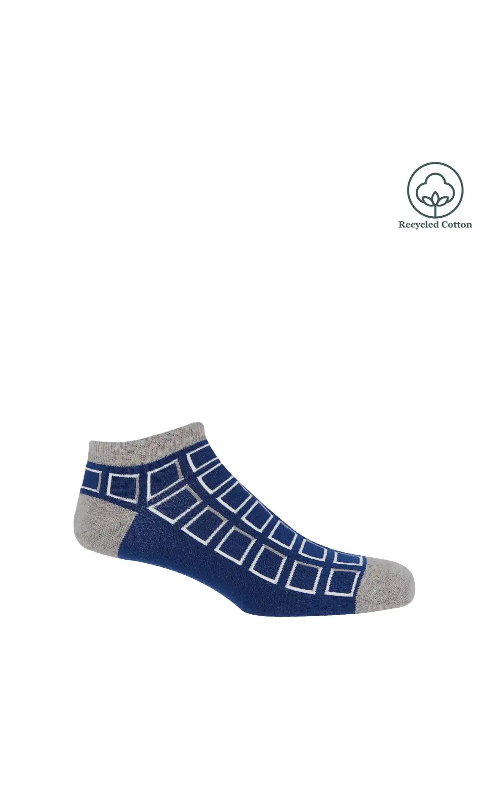 Men PEPER HAROW Cube Mens Trainer Socks - Blue £12.00