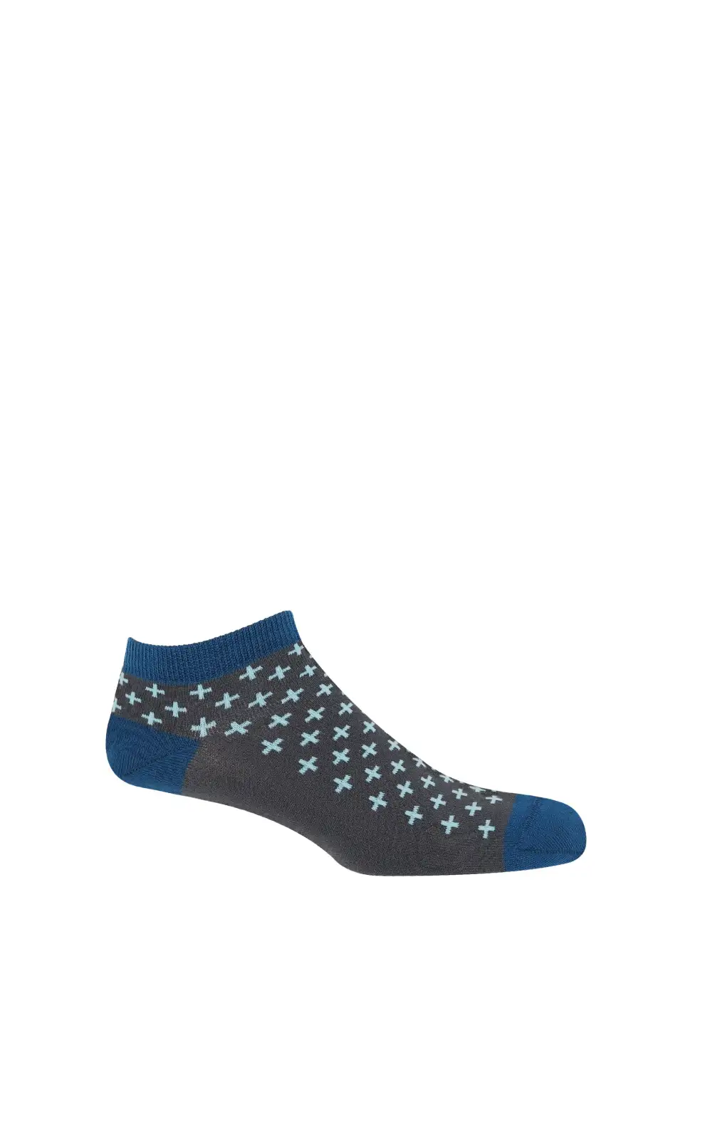 Men PEPER HAROW Crosslet Mens Trainer Socks - Grey £13.00