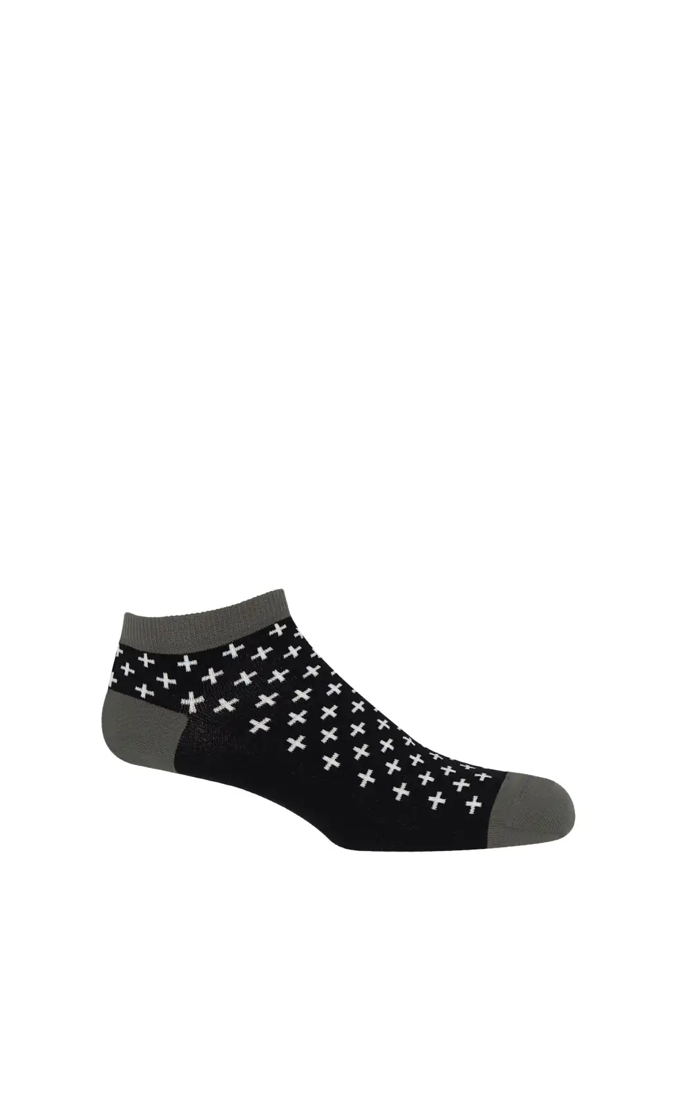 Men PEPER HAROW Crosslet Mens Trainer Socks - Black £13.00