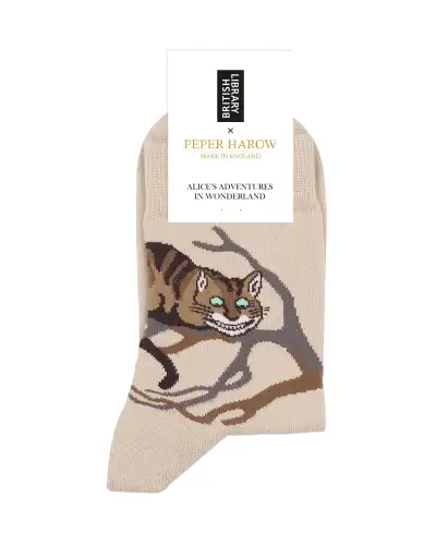 Women PEPER HAROW Alices Adventures In Wonderland Womens Socks - Cheshire Cat £15.00