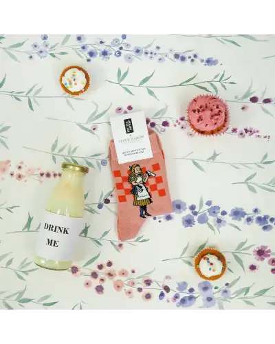 Women PEPER HAROW Alices Adventures In Wonderland Womens Socks - Alice £15.00