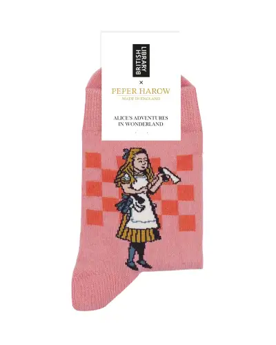 Women PEPER HAROW Alices Adventures In Wonderland Womens Socks - Alice £15.00