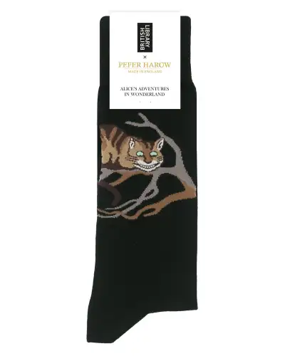 Men PEPER HAROW Alices Adventures In Wonderland Mens Socks - Cheshire Cat £16.00