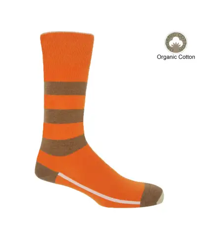 Men PEPER HAROW MenS Orange Sock Bundle - Organic £46.00