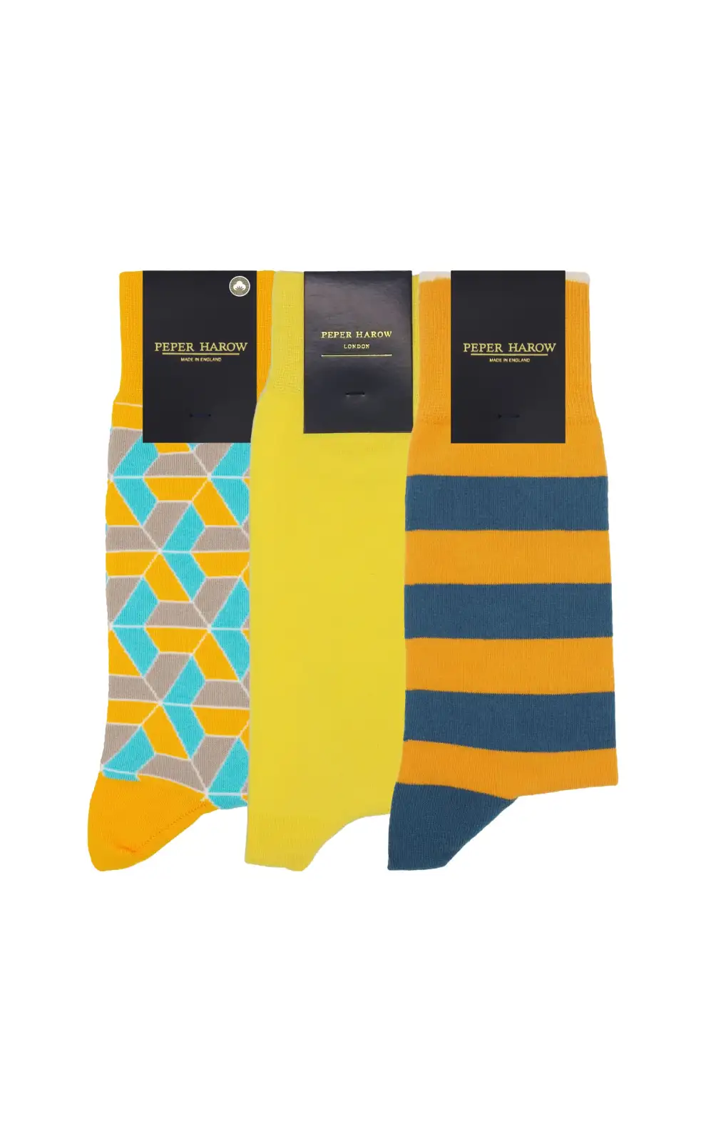Men PEPER HAROW MenS Socks Bundle - Yellow £45.00