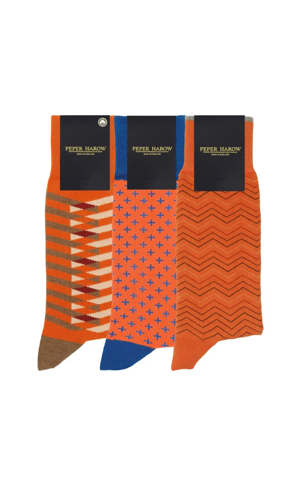 Men PEPER HAROW MenS Socks Bundle - Orange £45.00