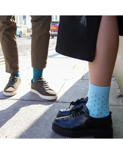 Women PEPER HAROW Notting Hill Womens Socks - Blue £13.00