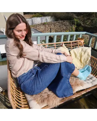 Women PEPER HAROW Notting Hill Womens Socks - Blue £13.00