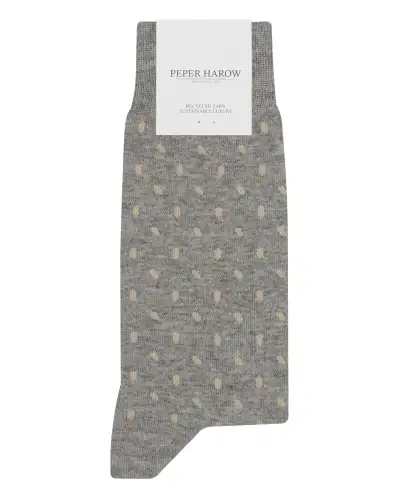 Men PEPER HAROW Notting Hill Mens Socks - Grey £14.00