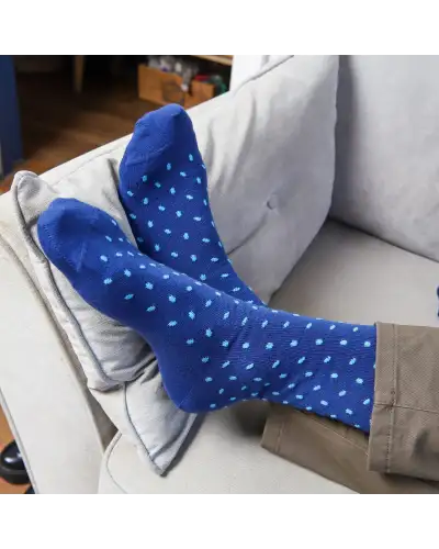 Men PEPER HAROW Notting Hill Mens Socks - Blue £14.00