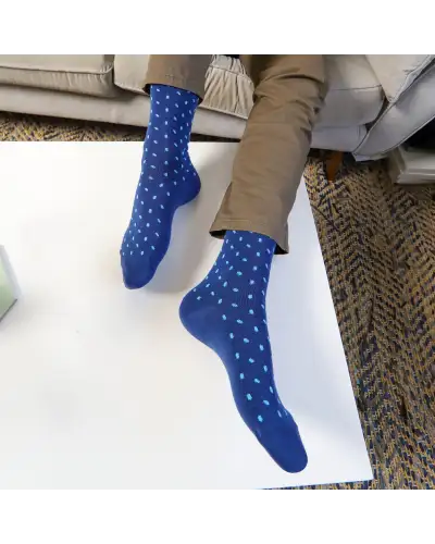 Men PEPER HAROW Notting Hill Mens Socks - Blue £14.00