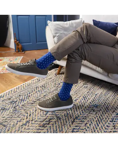 Men PEPER HAROW Notting Hill Mens Socks - Blue £14.00