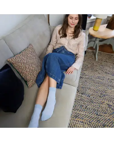 Women PEPER HAROW Soho Womens Socks - Blue £15.00