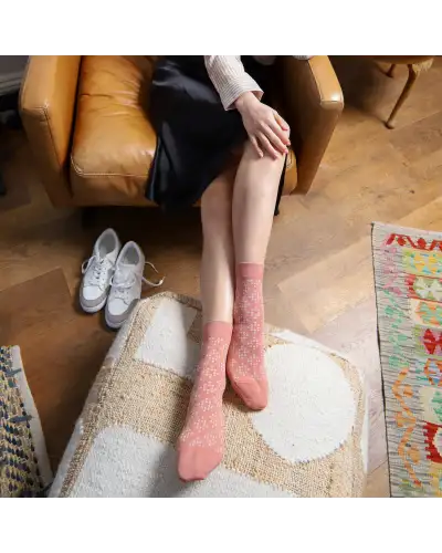 Women PEPER HAROW Soho Womens Socks - Rose £15.00