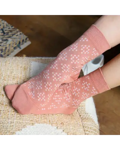 Women PEPER HAROW Soho Womens Socks - Rose £15.00