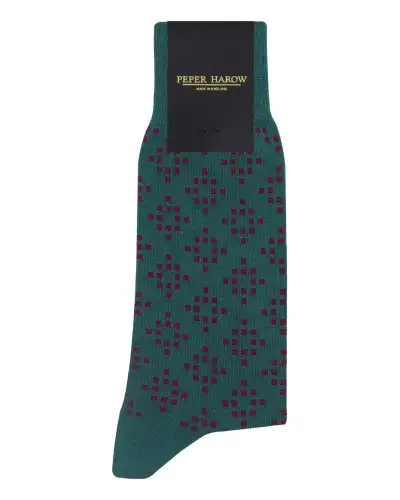 Men PEPER HAROW Soho Mens Socks - Teal £16.00