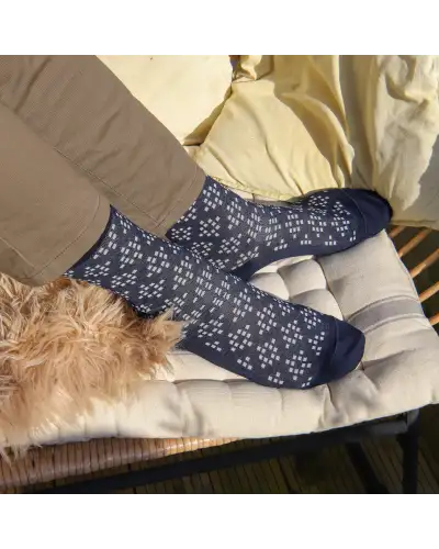 Men PEPER HAROW Soho Mens Socks - Navy £16.00