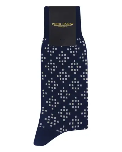 Men PEPER HAROW Soho Mens Socks - Navy £16.00