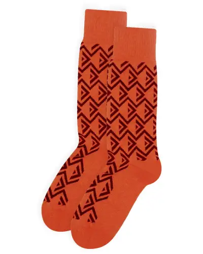 Men PEPER HAROW Camden Mens Socks - Orange £17.00